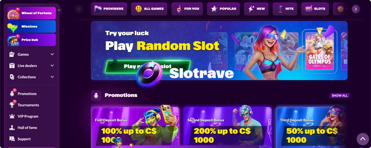 Slotrave slots